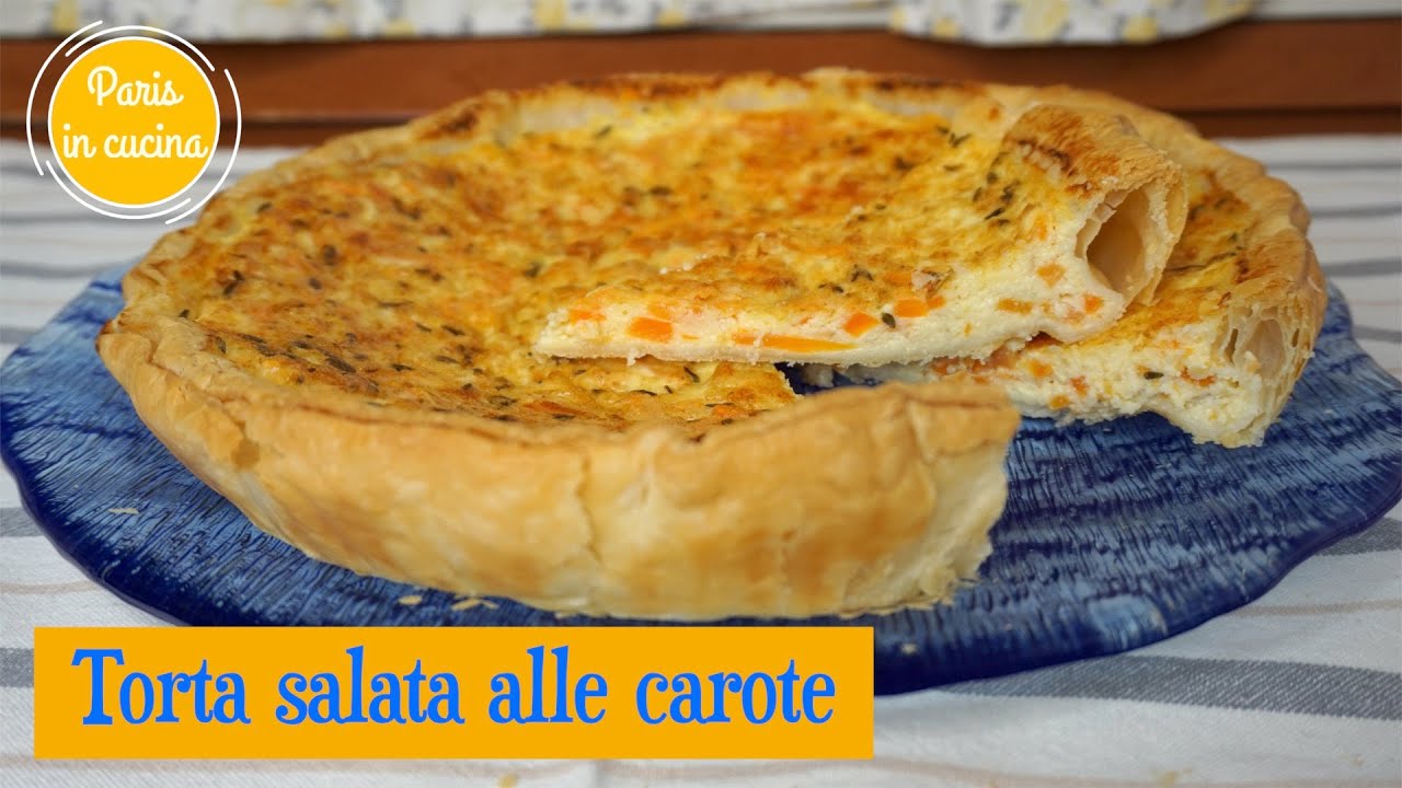 Torta salata alle carote DELIZIOSA!!! (SUB ENG-FRA-ESP-GER)