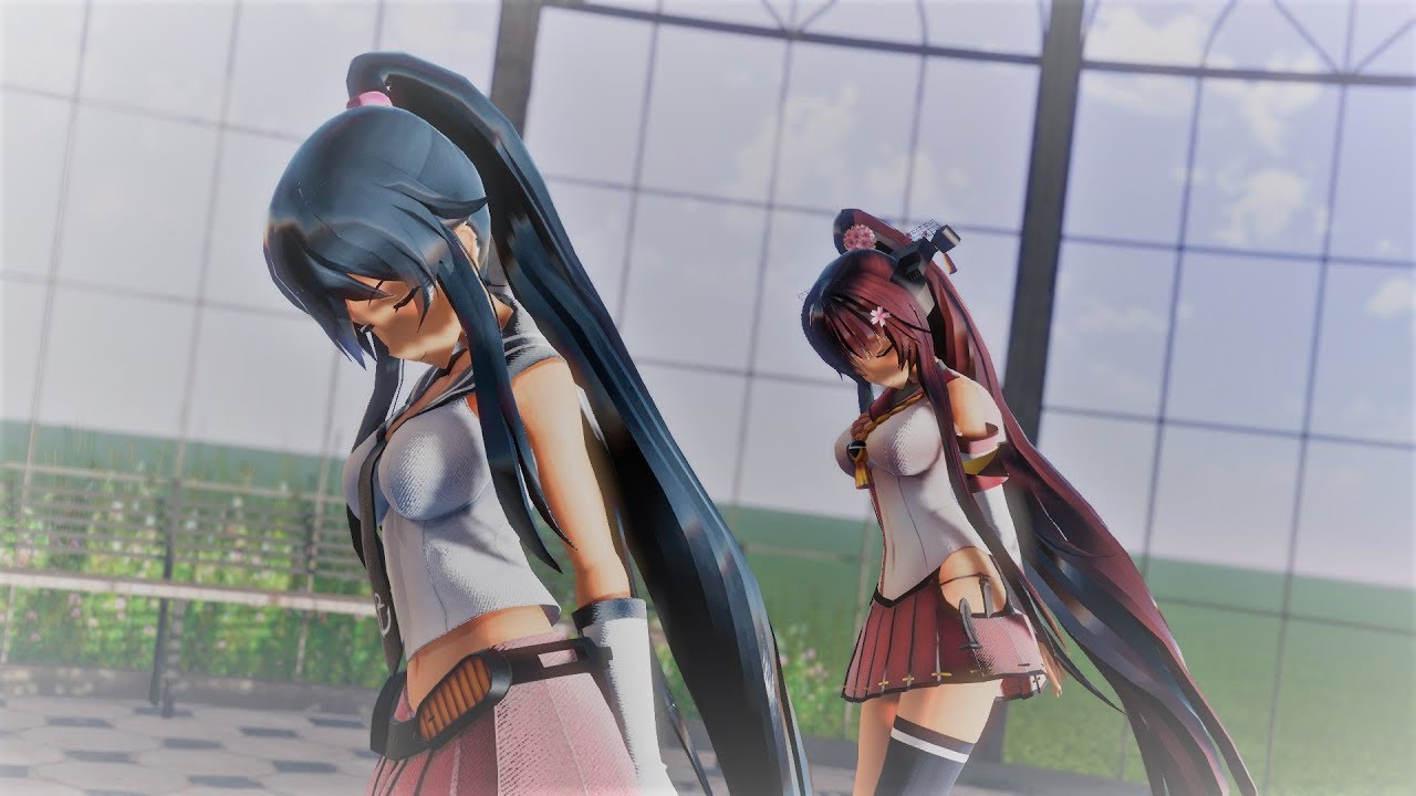 【MMD】大和、矢矧、由良、阿武隈で「SeaBreeze」【艦これ】