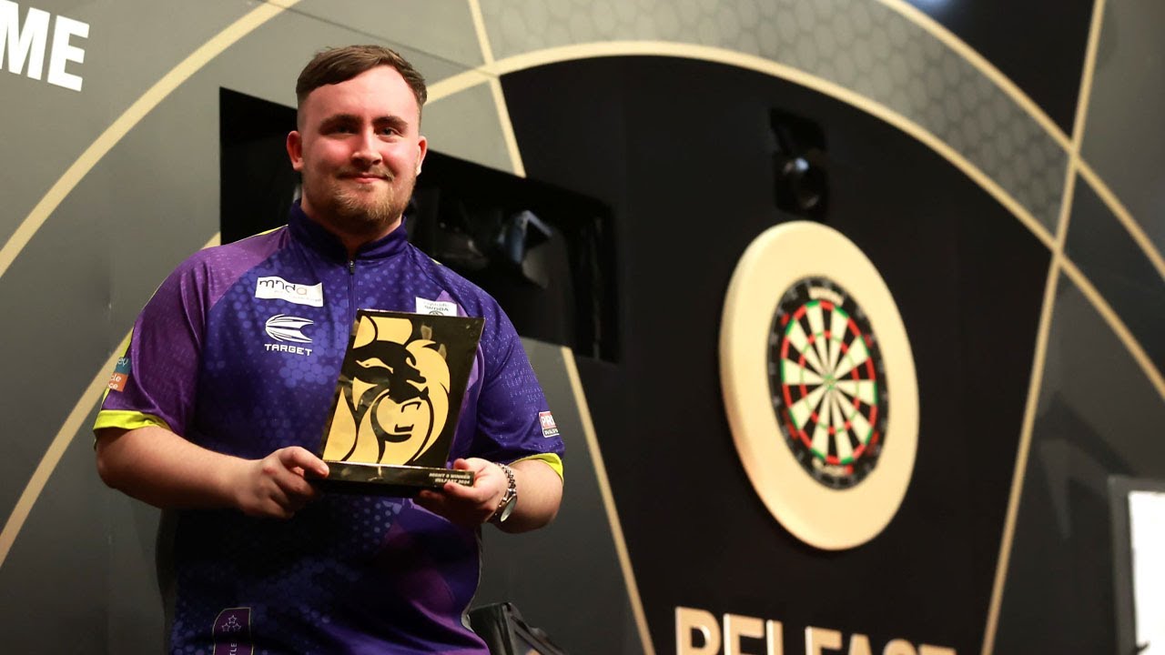 2024 Premier League Darts Belfast - Night 9- 180s and best Checkouts