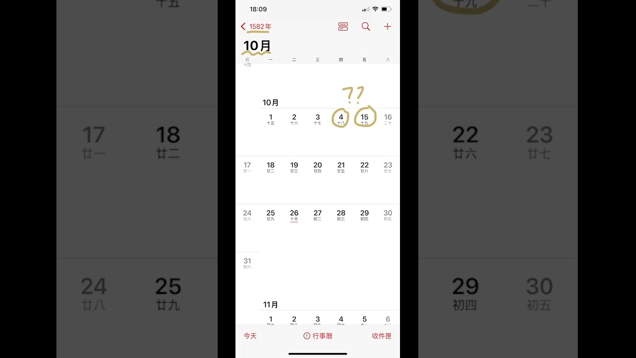 Oct4 &rarr;Oct15 ?????