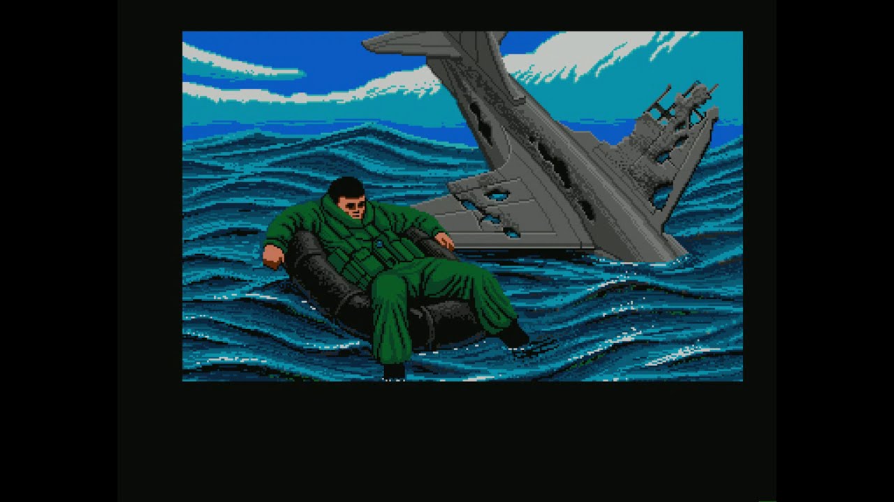 Amiga 500 - Operation Harrier Music Intro