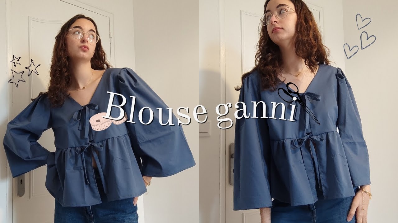 FABRICATION D'UNE BLOUSE GANNI