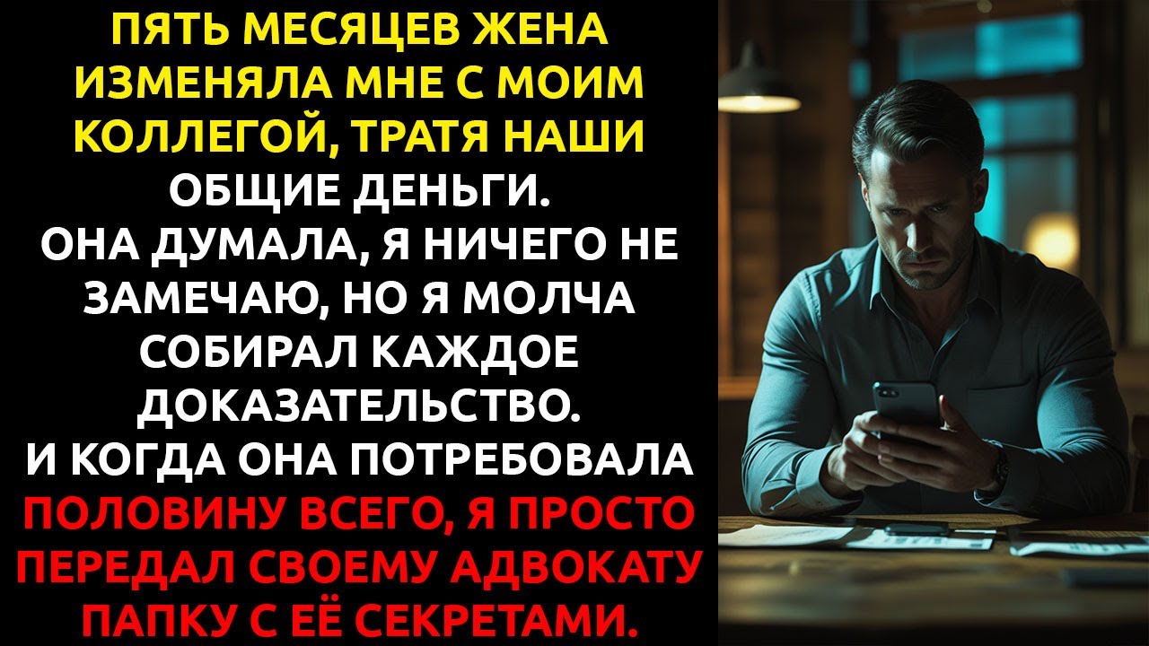 Я 5 месяцев ЗНАЛ об измене жены... и просто ждал подходящего МОМЕНТА.
