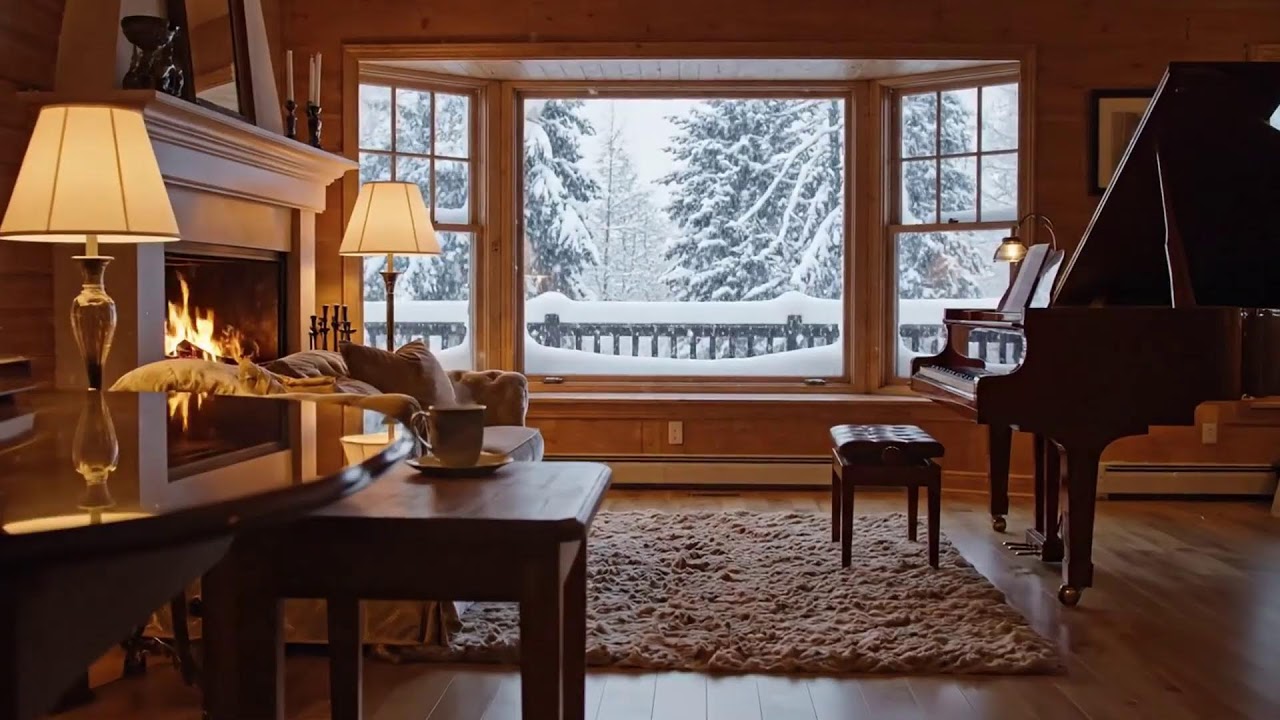 Soft Piano Jazz Music for Late Night Study – Ideal for Focus and Concentration