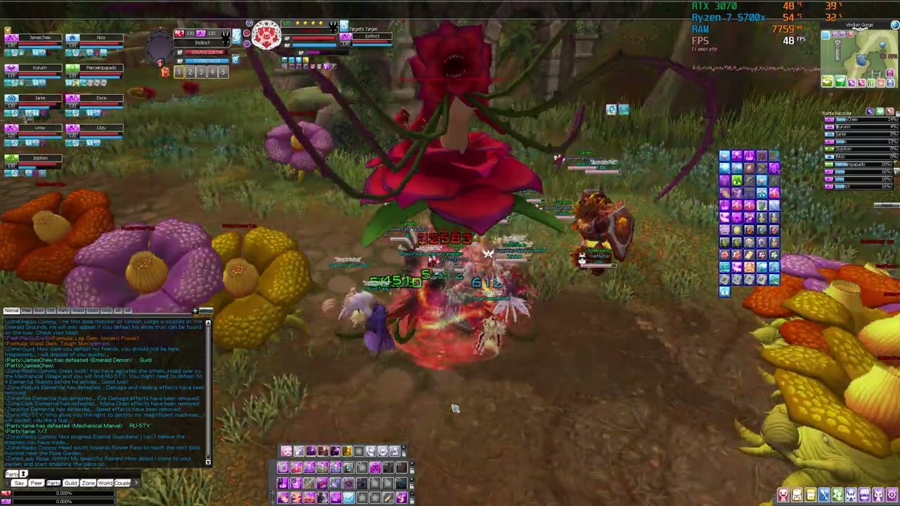 Eden Eternal Vendetta - Viridian Gorge (VG) - Fastest Setup - 10 Player Raid