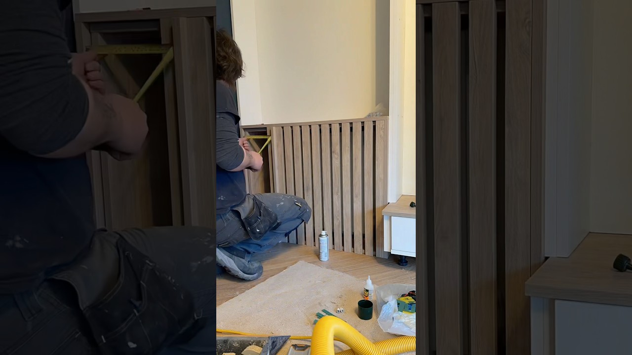 Make a radiator cover with me #bespokefurniture #transformyourhome