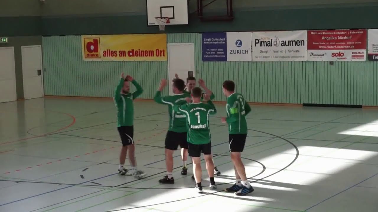 Final-Four-Turnier: FSV 07 Rittersgrün vs. SV Kubschütz 1. - Halbfinale (Halle 2016-17)