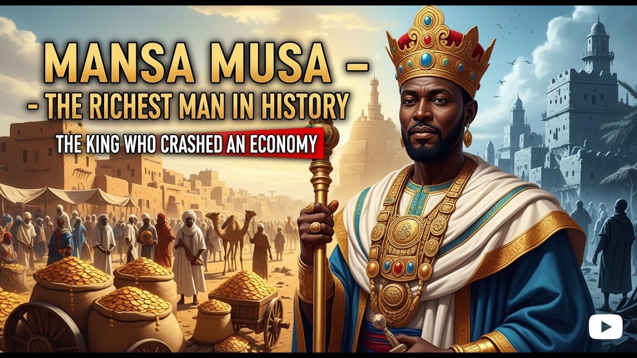 Mansa Musa – The Richest Man in History | The King Who Crashed an Economy