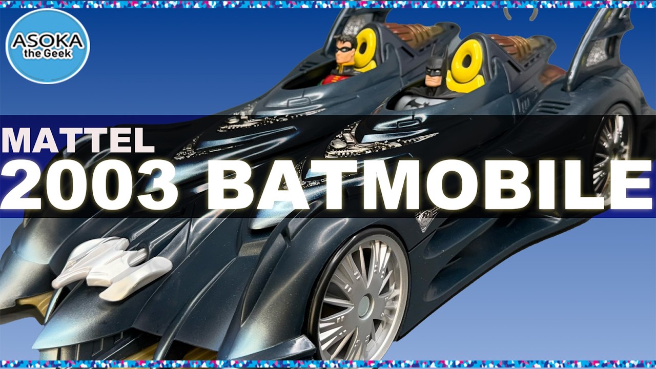Обзор Mattel: Бэтмобиль 2003 года | Asoka The Geek
