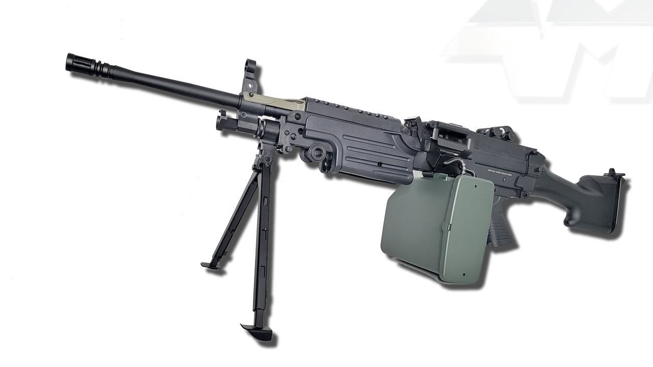 SPECNA ARMS 249 MK2 P / SA-249 / M249 Airsoft Unboxing