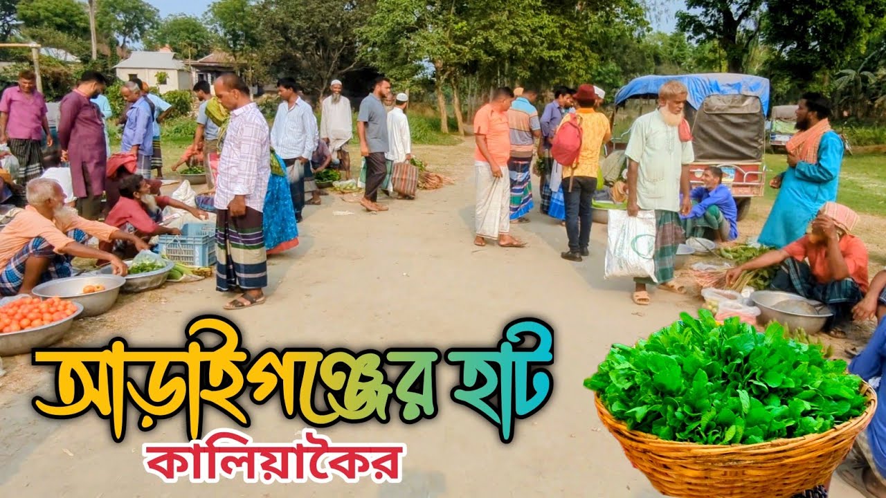 সাপ্তাহিক হাট আড়াইগঞ্জে: দাম,পণ্য ও মানুষ || Village Market Araiganj Bazar BD