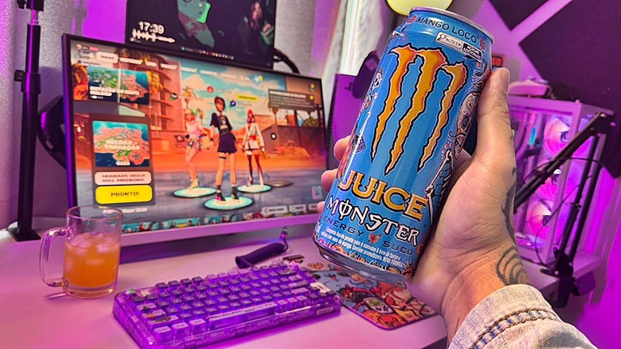 esse é Meu setup GAMER 2025.. e tentando regular o sono