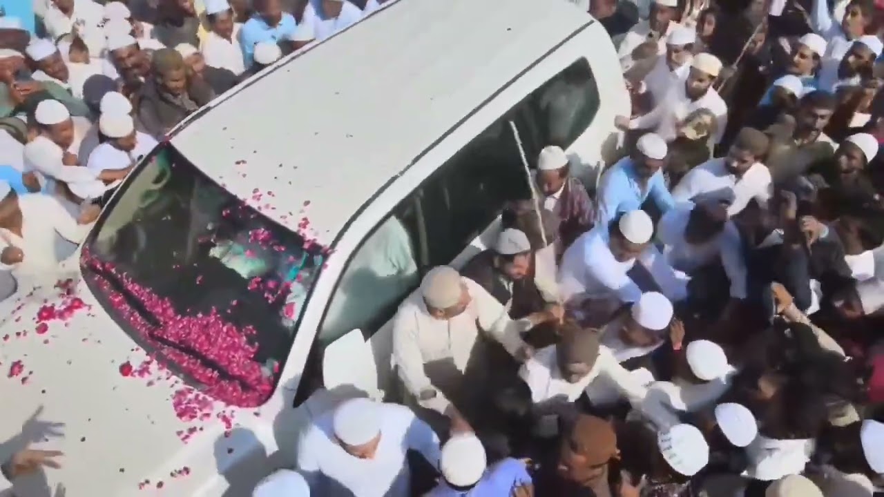 ڊورون ڪيمرا جي اک سان ڳوٺ فقيرحاجي سليمان راڄڙ ۾ قبلا اعلي حضرت پيرسائين پاڳارو خليفه حاجي قاسم راڄ