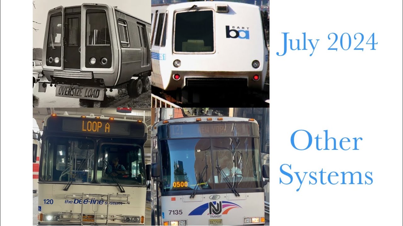 July 2024- Transit News Update (Other Systems)
