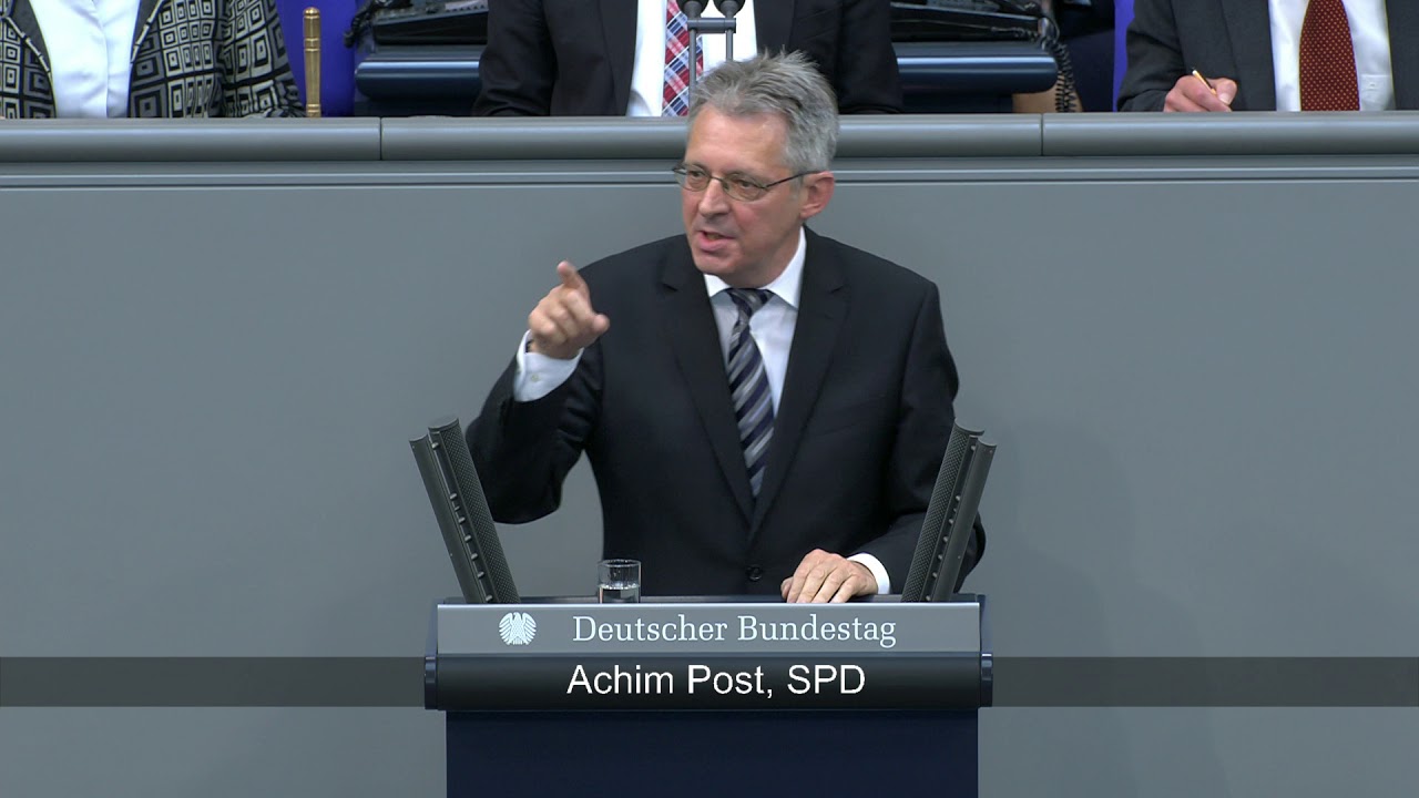 Generalaussprache zur Regierungspolitik - Achim Post (SPD)