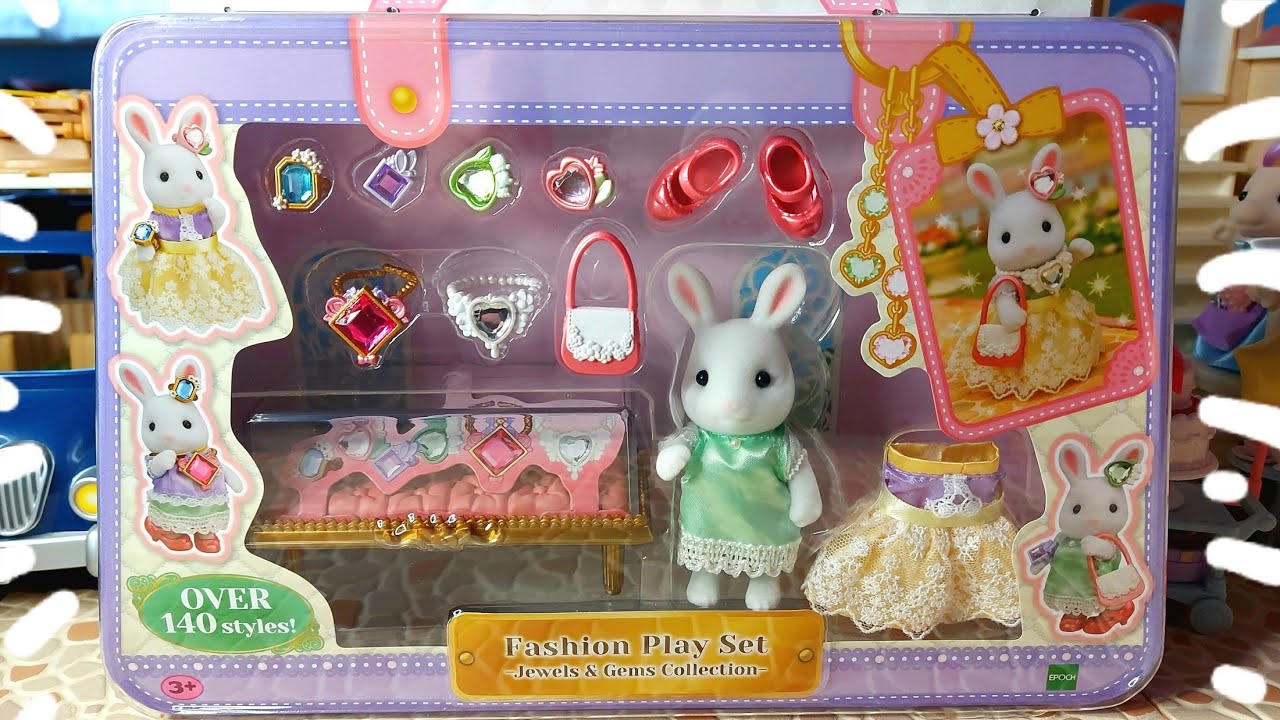 Fashion Play Set Jewels & Gems Collection - Sylvanian Families / Calico Critters Town Series