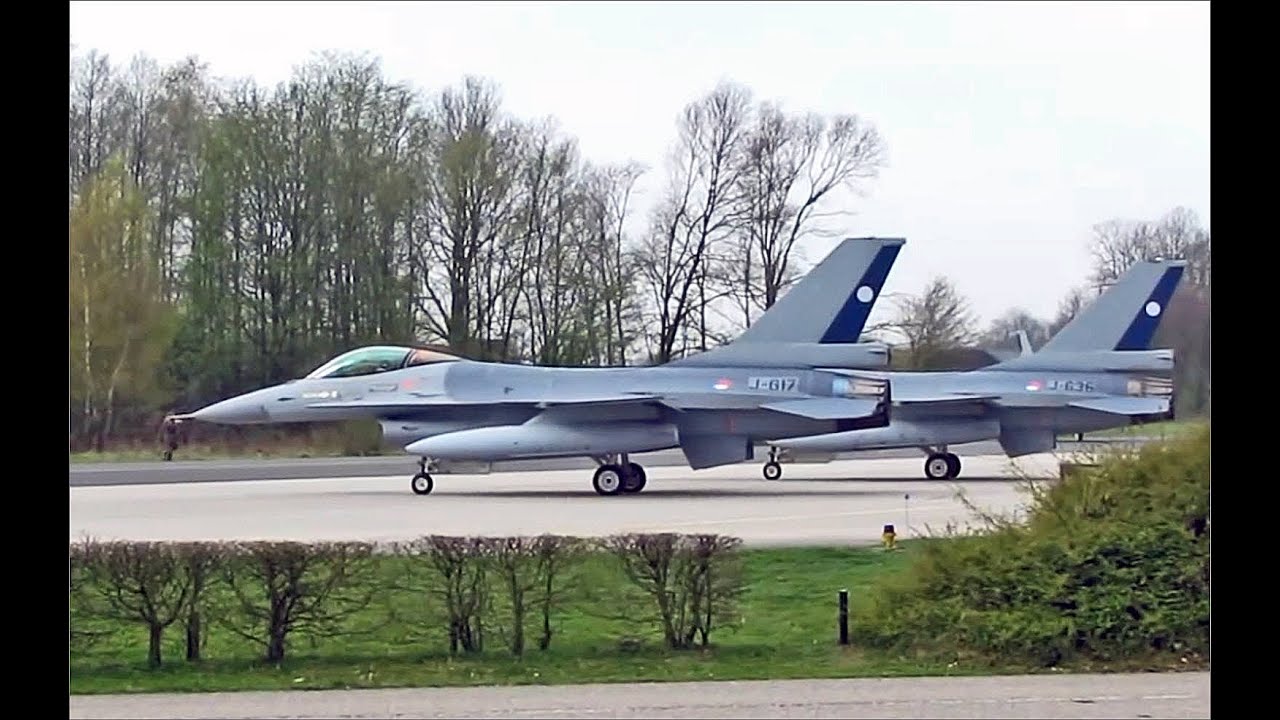 LAST Departure, 6 x F16 KLu depart to Chili.; Volkel Airbase 04-04-2011,