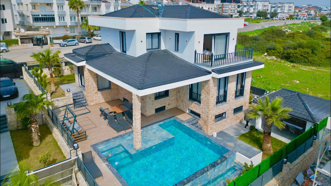 Didim Merkezde 500 M2 Arsa İçerisinde Full Eşyalı Açık ve Kapalı Havuzlu Lüks Villa Turu 🏡 #villa 