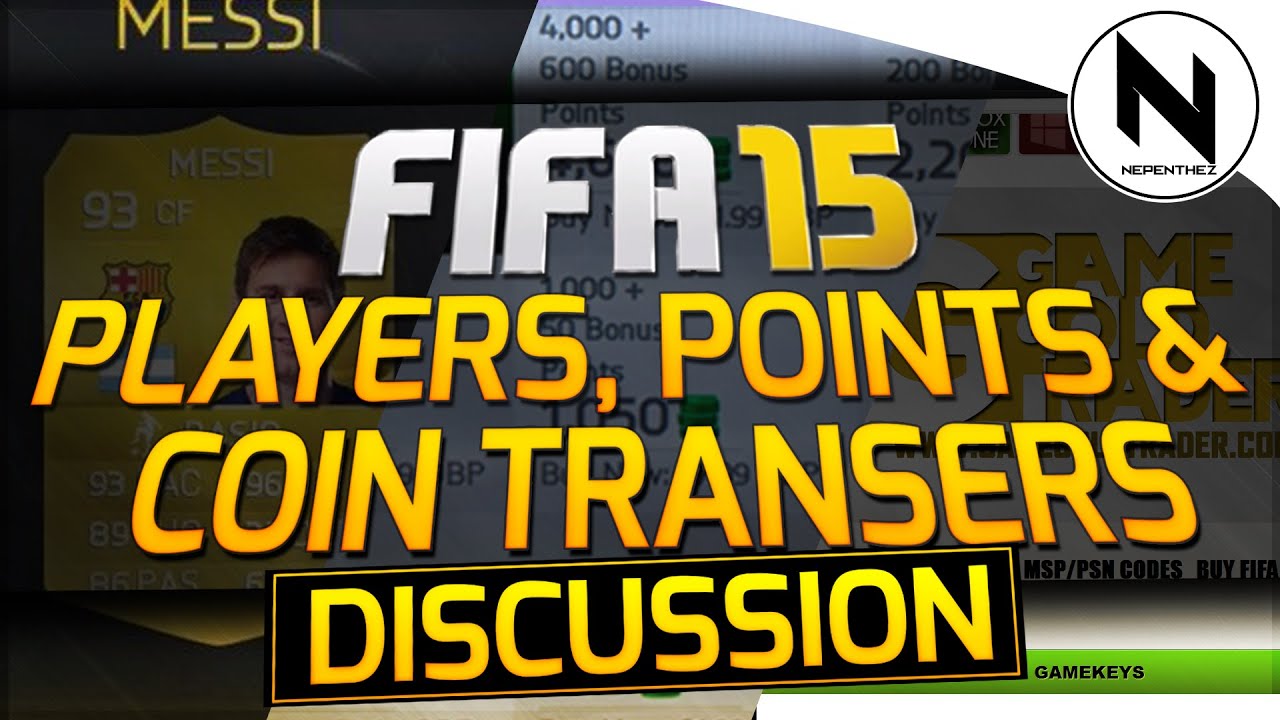 FIFA 15 Ultimate Team - Transferring Coins, Players & FIFA Points Over!!