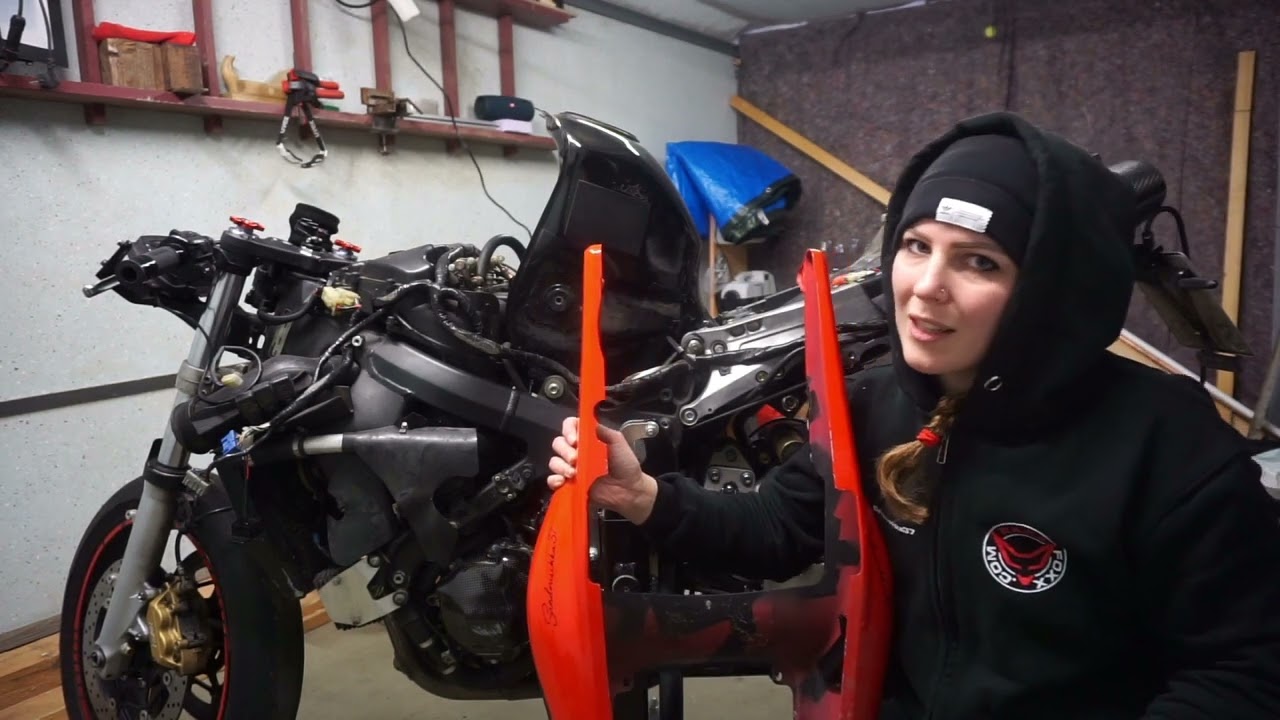 Werkstatt-Vlog mit Sandruschka Teil 1 // Große Inspektion Honda CBR600RR PC37 03