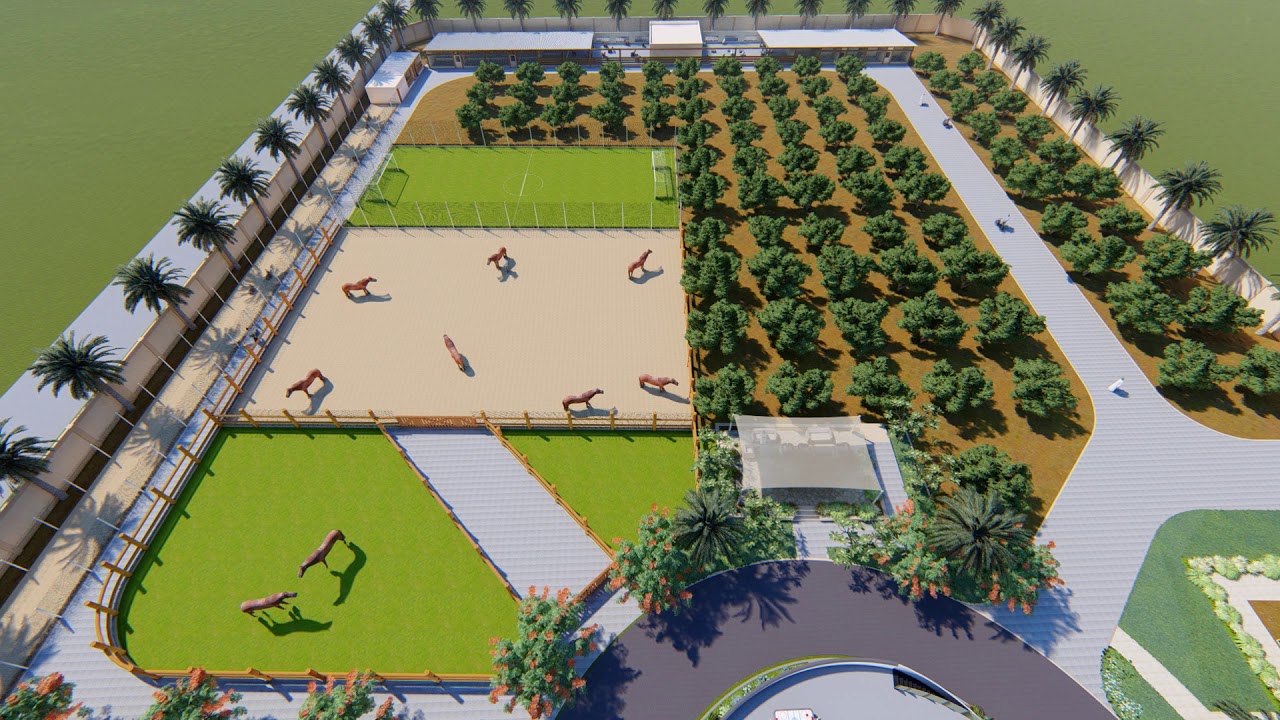 Private Farm Landscape Design, Oman