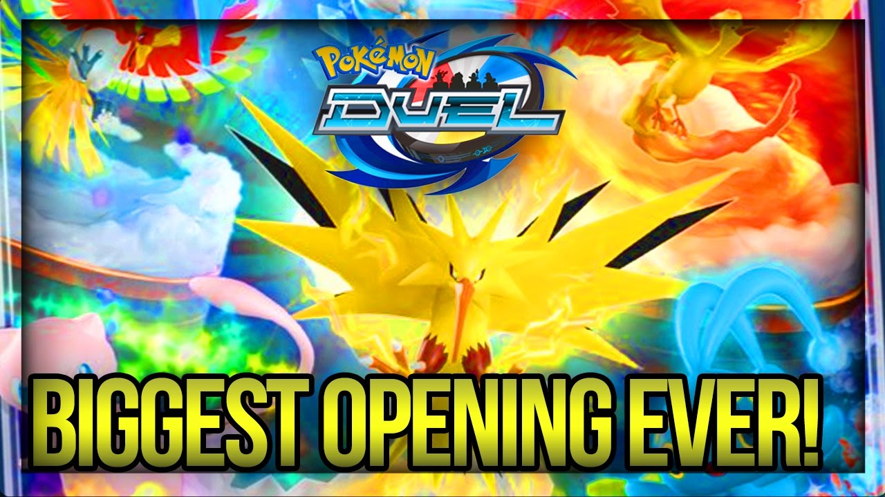 THE (2ND) BIGGEST POKEMON DUEL BOOSTER OPENING ON YOUTUBE! - SEXTUPLE PACKS ARE BACK!