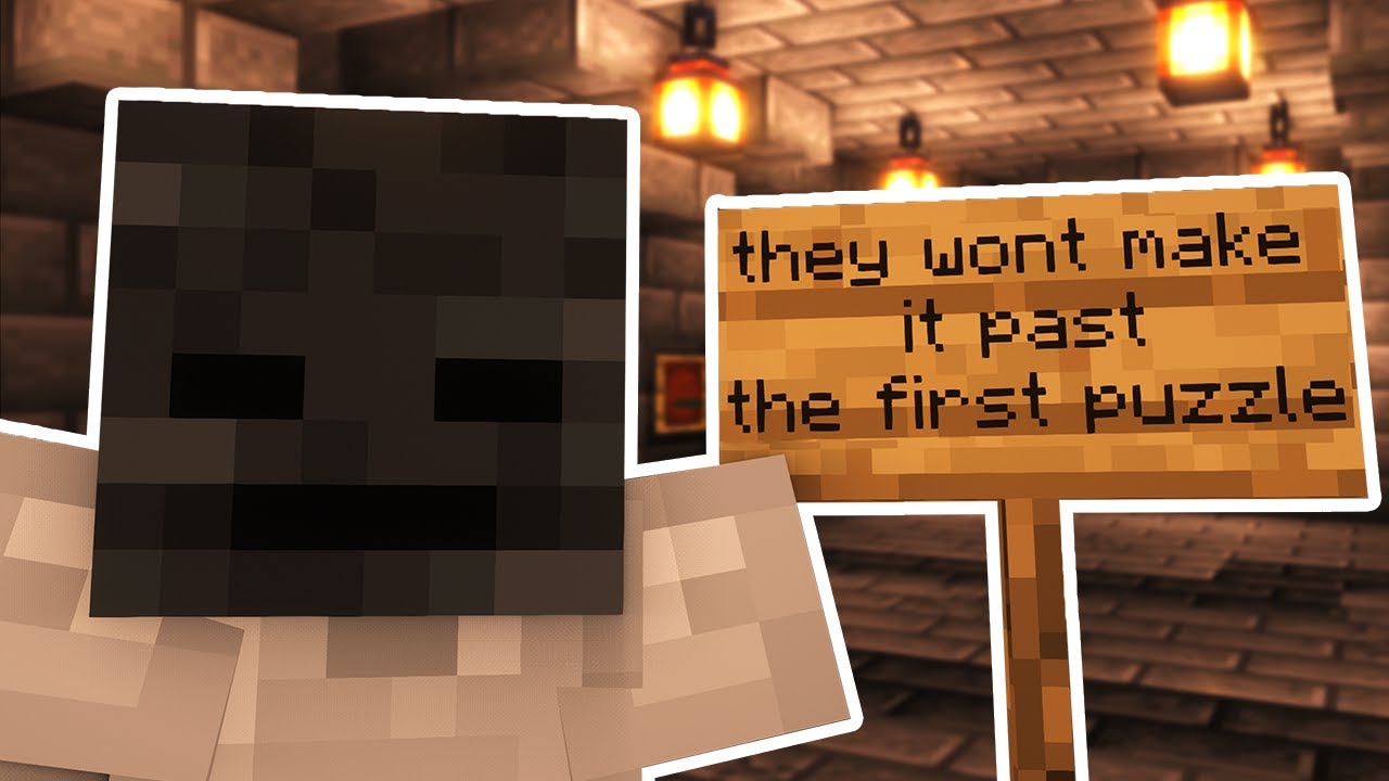 I Trapped Youtubers in my Impossible Minecraft Escape Room