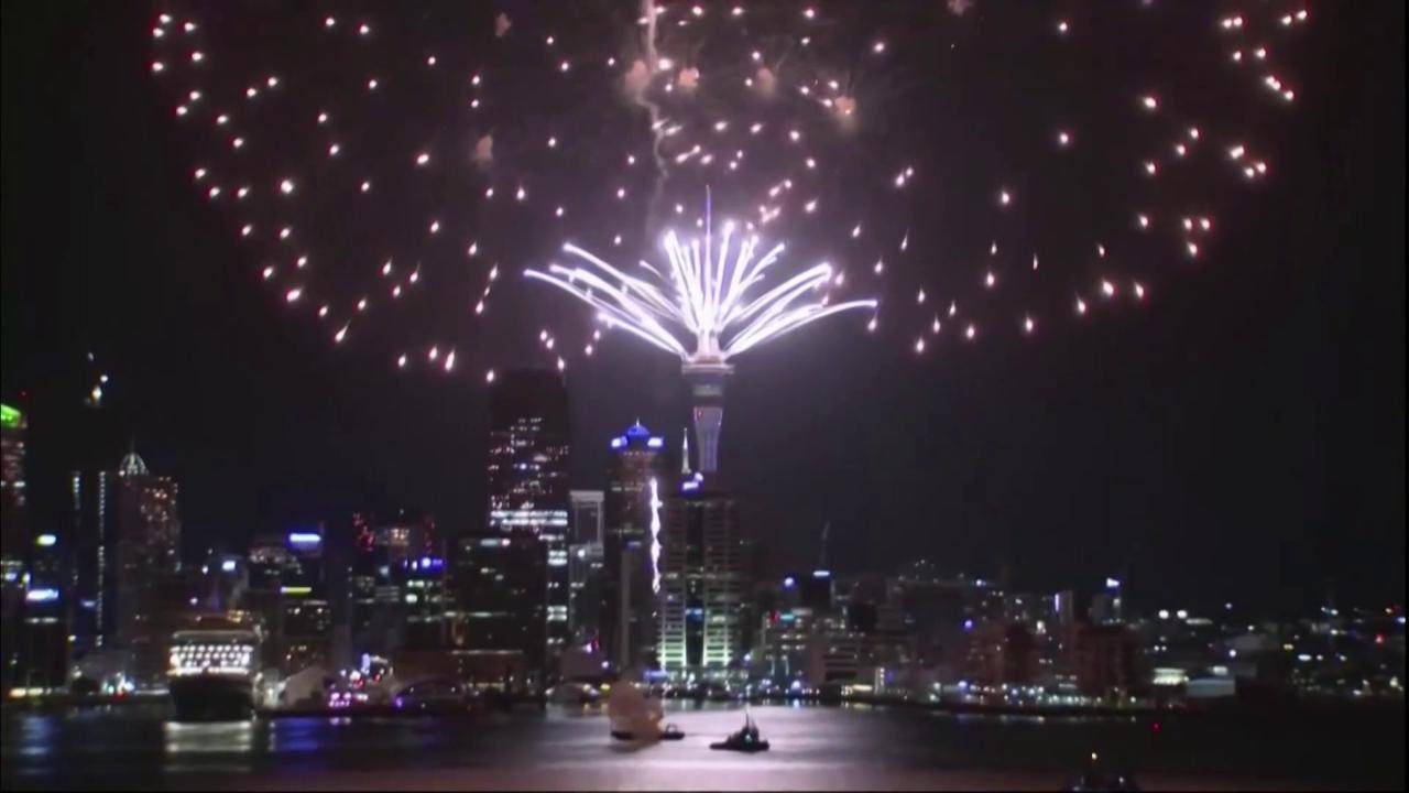 Capodanno 2020, la festa ad Auckland in Nuova Zelanda