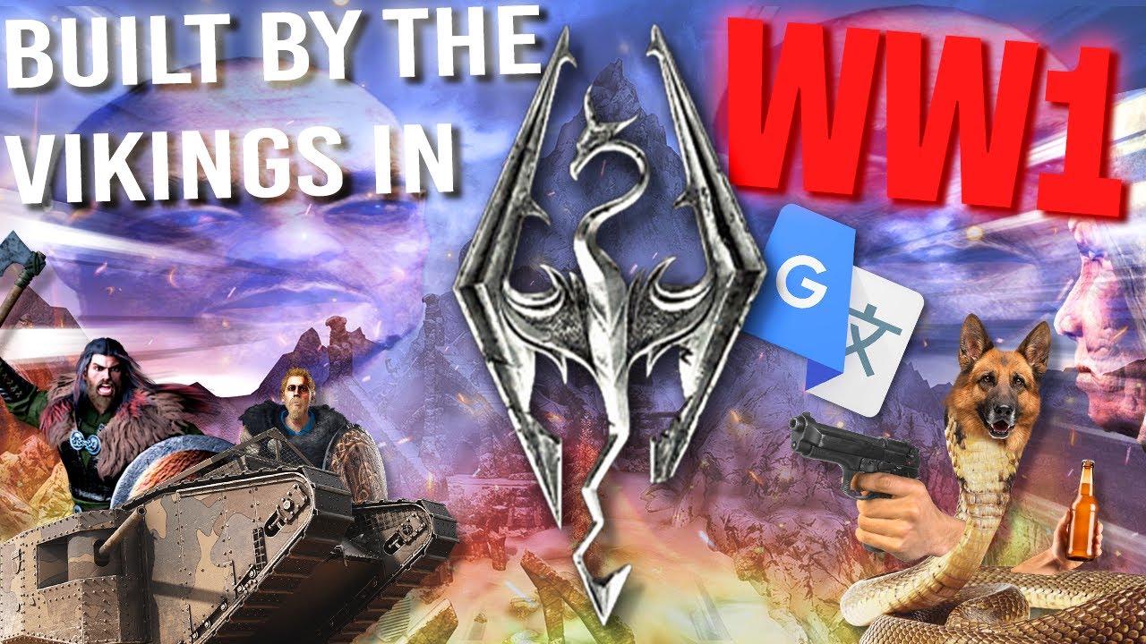 Плохо переведенный Skyrim — это безумие