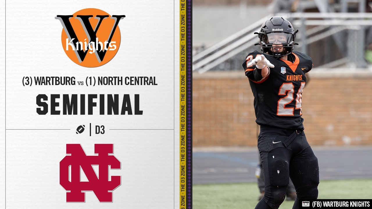 #3 Wartburg vs. #1 North Central Highlights | D3 Football Semifinals 2023
