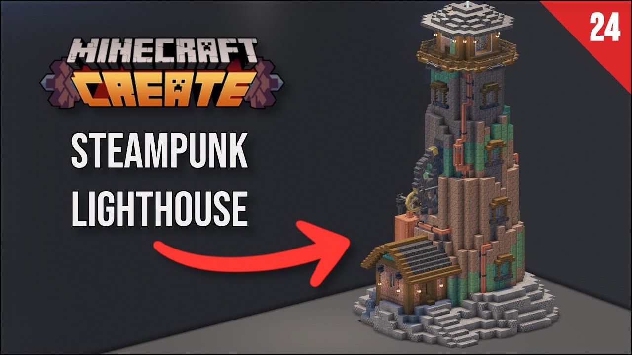 Jak zbudować latarnię morską w stylu steampunkowym za pomocą Create &ndash; dzień 24