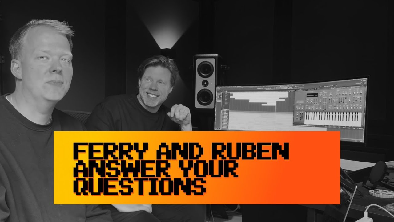Ferry Corsten & Ruben answer YOUR questions (Rise Up)