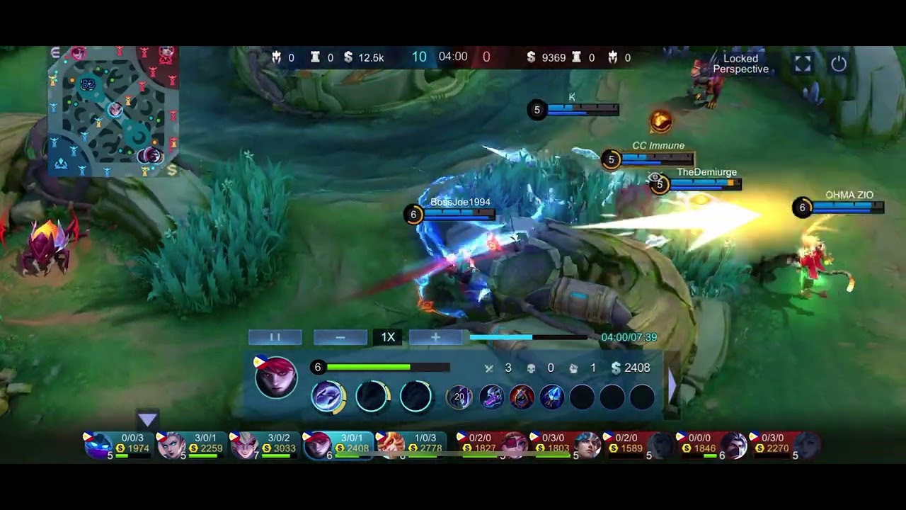 7mins Ranked Game , Mobile Legends : Julian , BossJoe1994 , 04-Aug2025 