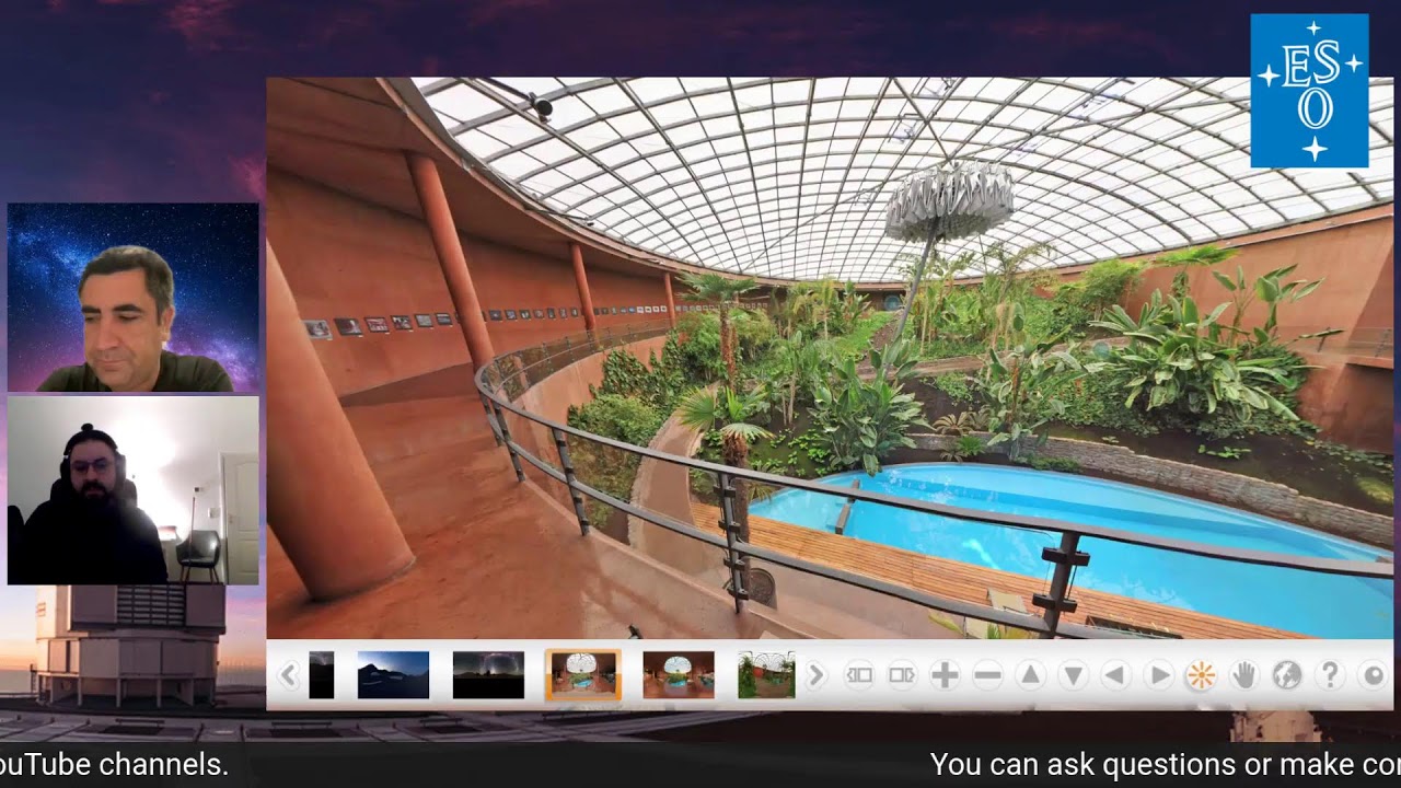Virtual guided tour ESO's Paranal Observatory. Saturday, December 13th, 15:00h CEST.