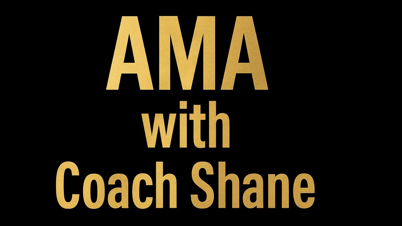 English Q&A with Coach Shane