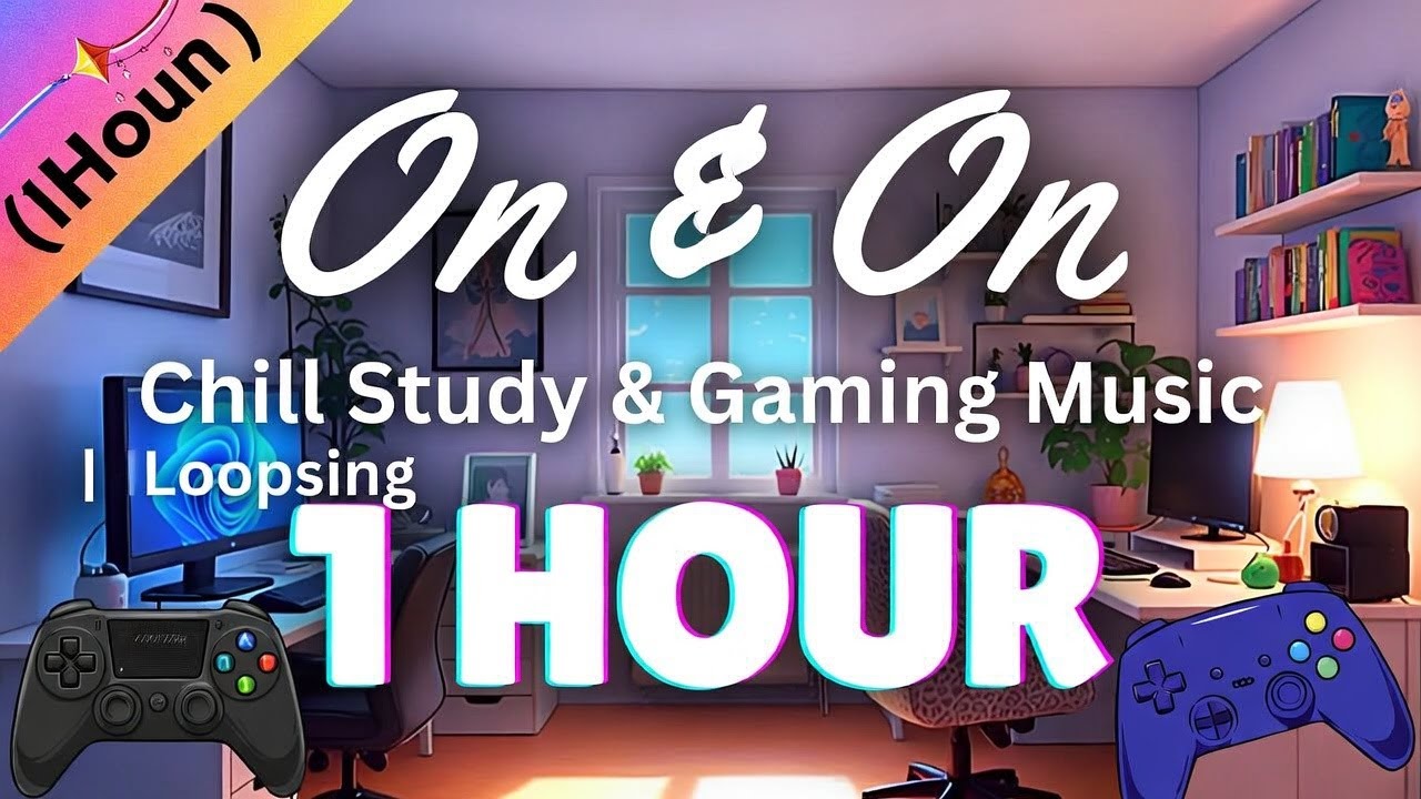 Cartoon - On & On (1 Hour) | Lofi Chill Gaming & Study Music