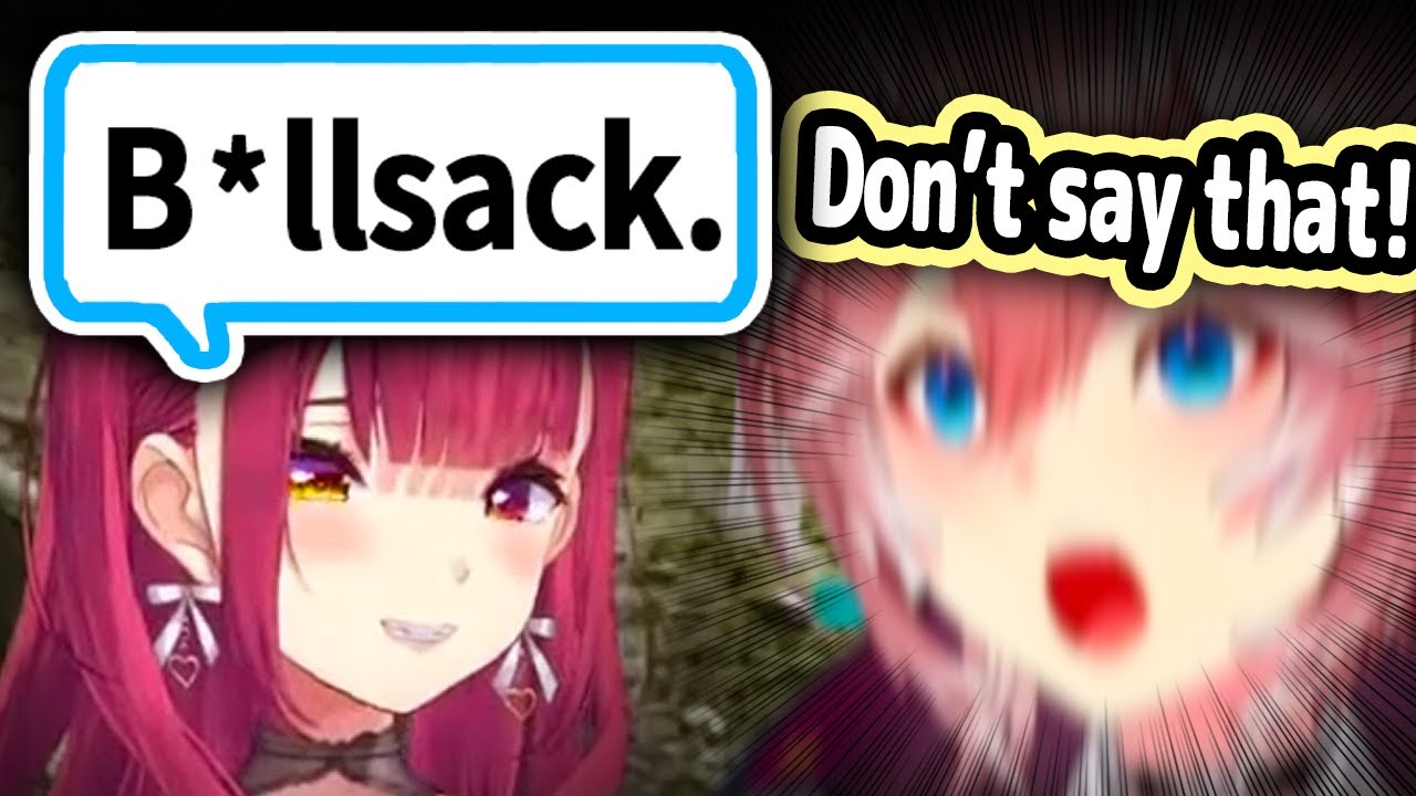 Marine Says This Lewd Word And Lui Immediately Lost It【Hololive】
