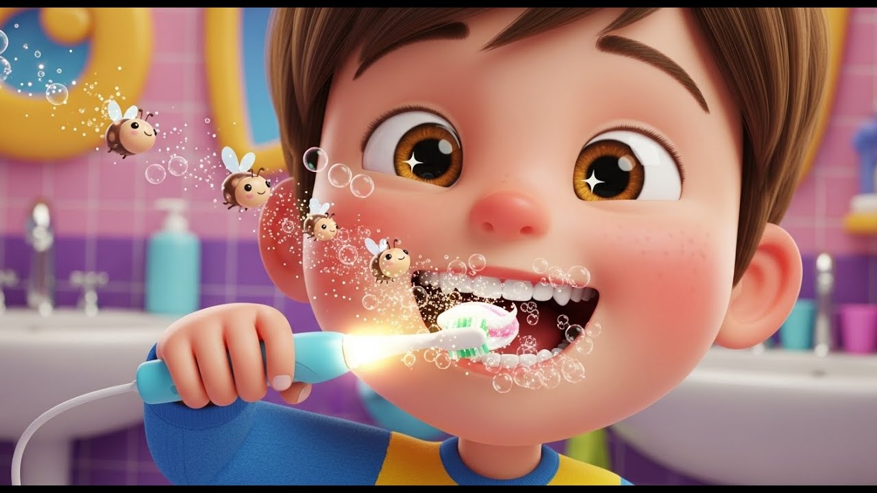 Healthy Habits Brush & Floss Song | Fun Kids Songs, Nursery Rhymes & Baby Music 🪥🦷🎶