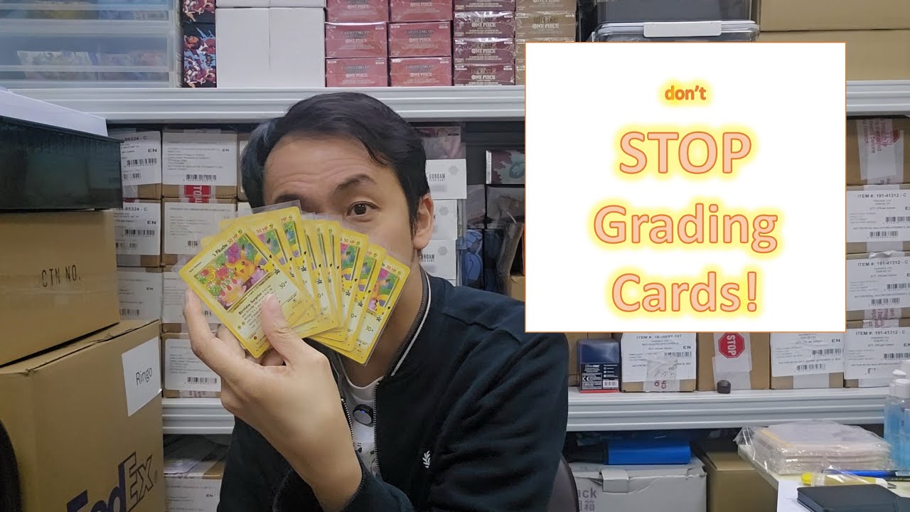 Card grading is a scam...but