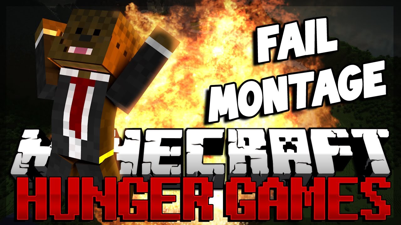 Funny Minecraft Hunger Games Fail Montage #1 | JeromeASF