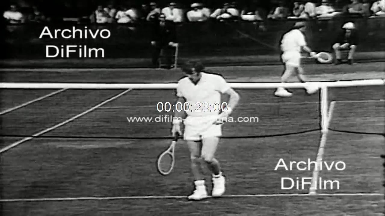 Rod Laver derrota a Bob Carmichael Open Tennis Tournament 1970