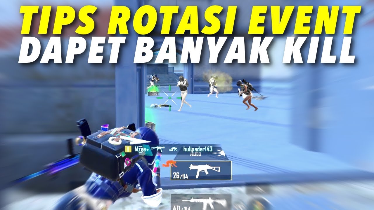 TIPS ROTASI EVENT TERBARU 3.9 !! SOLO VS SQUAD PUBG MOBILE