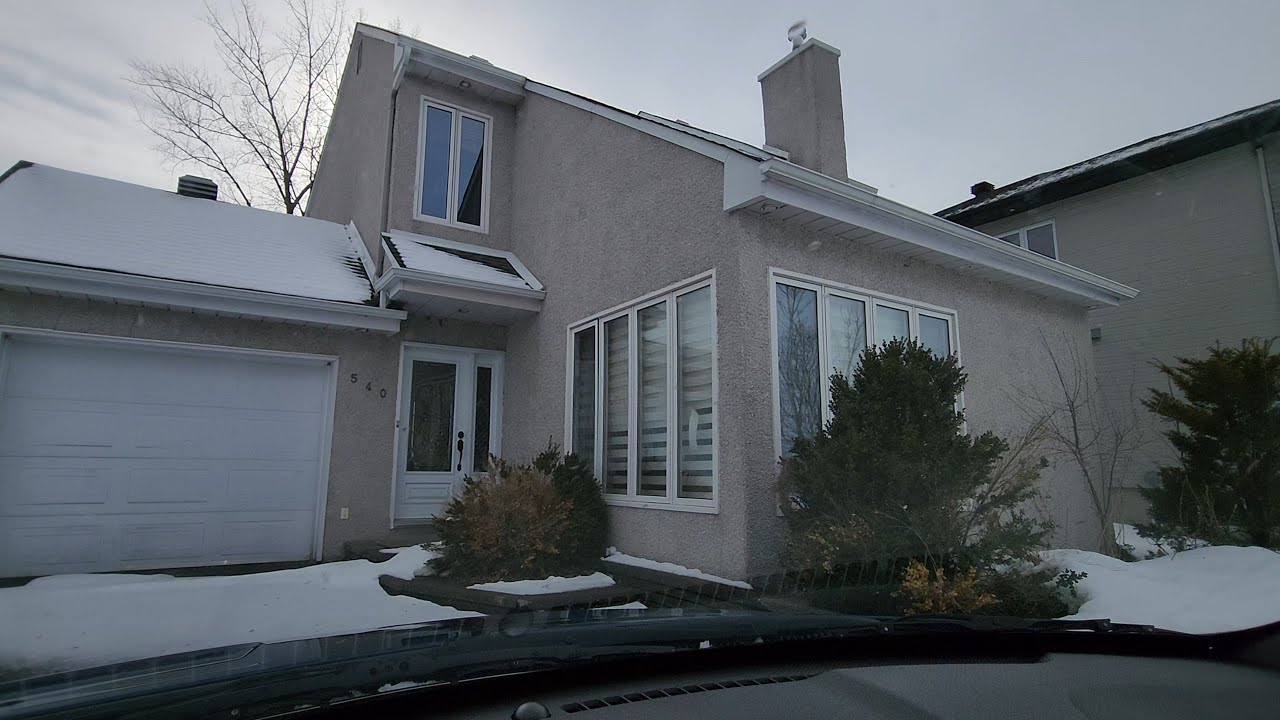 Saint François Laval. Québec. Canadá 🍁 4k video