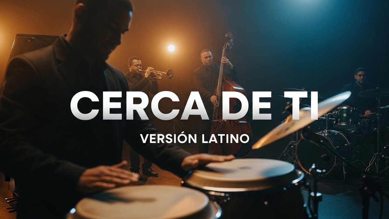 Cerca de Ti - Jesús Adrián Romero (Versión Latino) 🎺 | Ritmo y Adoración  ¡CON SABOR!