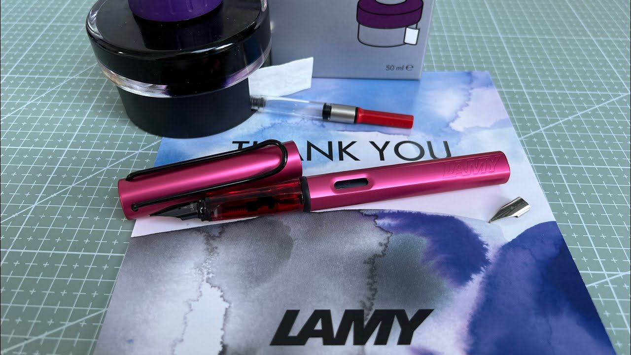 Обзор перьевой ручки LAMY AL-star