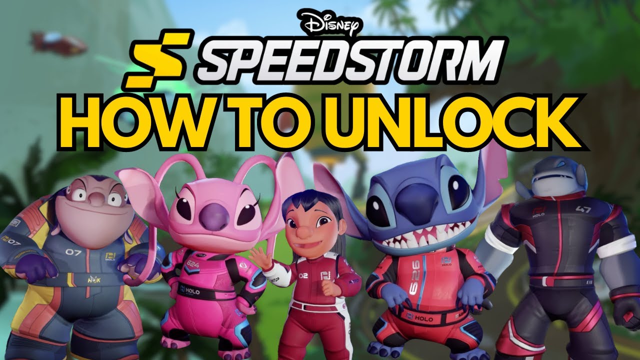 How to Unlock ALL The NEW LILO & STITCH RACERS in Disney Speedstorm