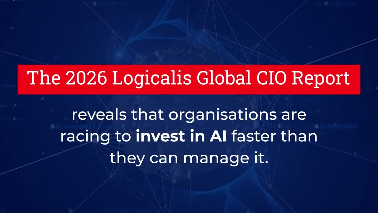 CIO Report 2026: Harnessing AI Teaser animation
