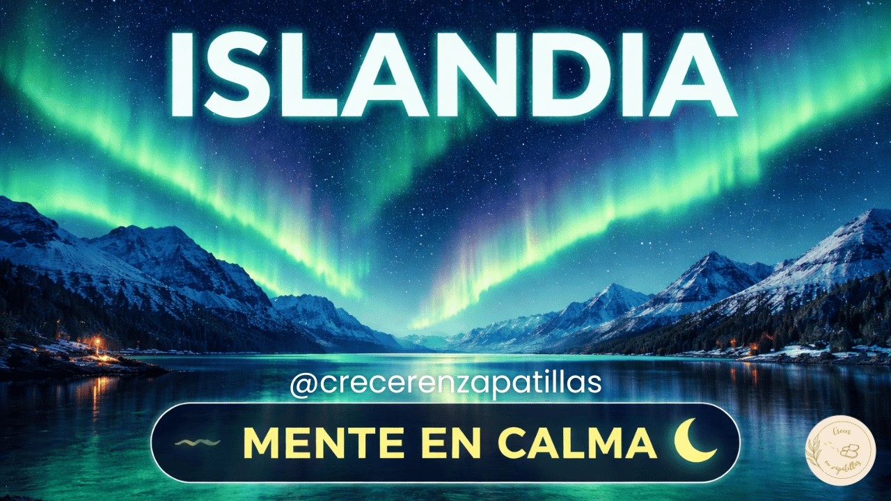 Meditación para Dormir bajo las Auroras Boreales 🌌 Calma Mental