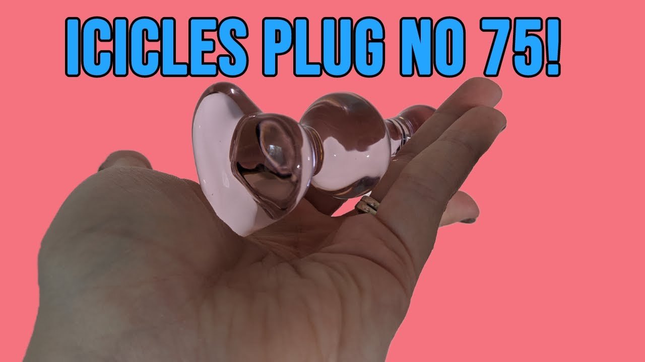Toy Review - Icicles No. 75 Pink Glass Anal Plug With Heart Shaped Base