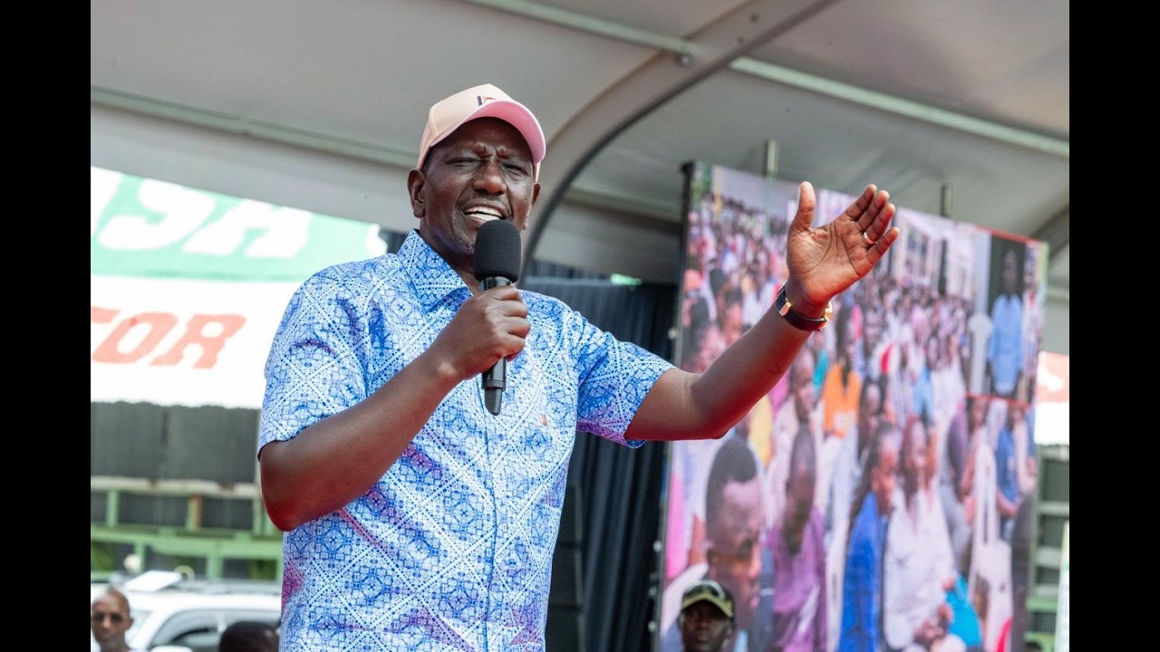 LIVE; PRESIDENT RUTO  LAUNCHING  NYOTA Capital Disbursement, Garissa High School
